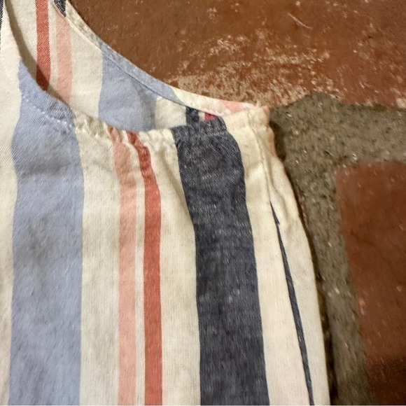 DREW Anthropologie striped Linen mix tank top size XS - Picture 15 of 15